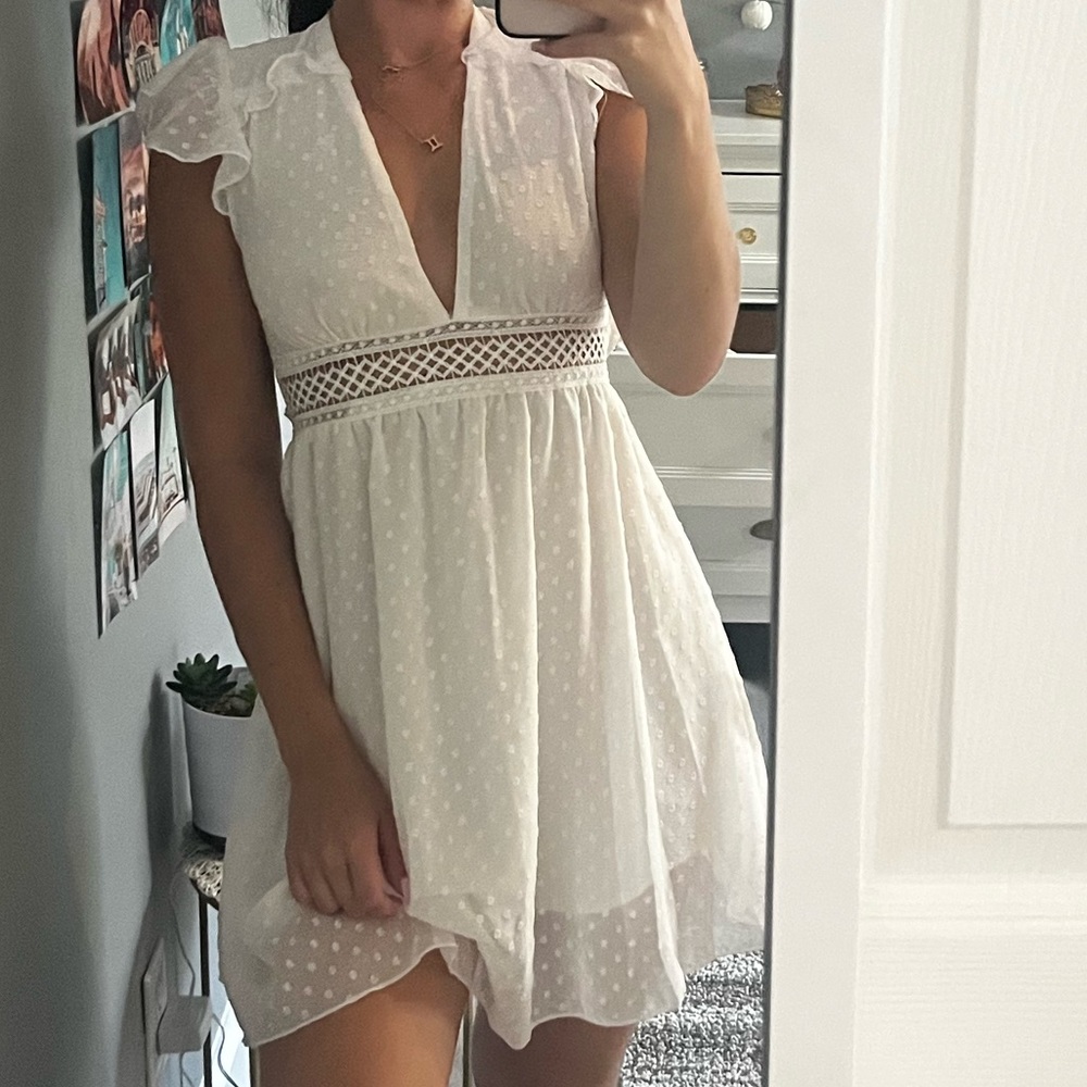 White dress